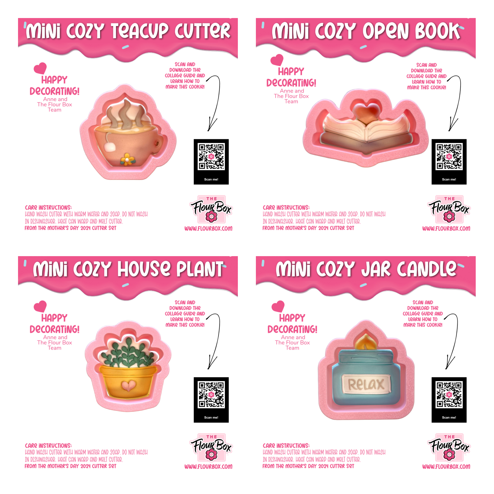 MINI Cozy Day Cookie Cutter Bundle – The Flour Box