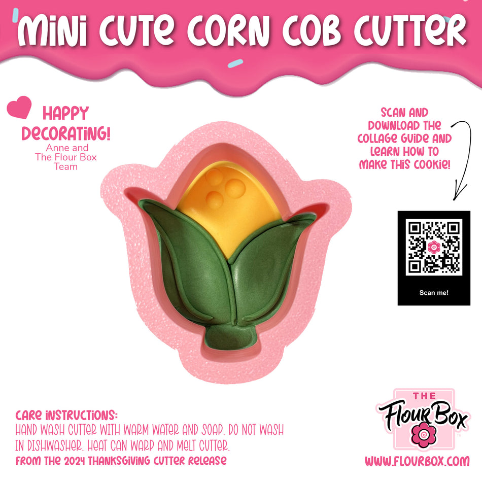 Mini Cute Corn Cob Cookie Cutter