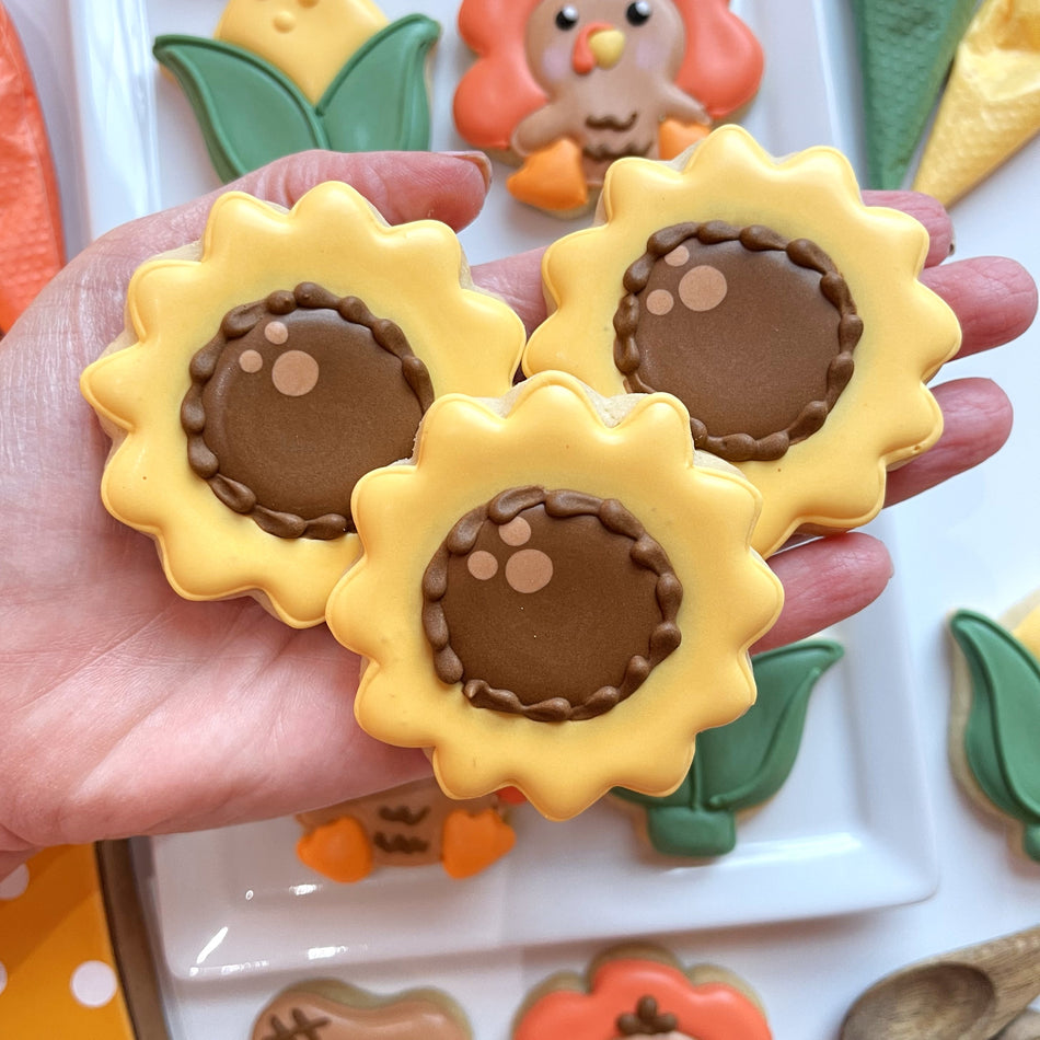 Mini Cute Sunflower Cookie Cutter