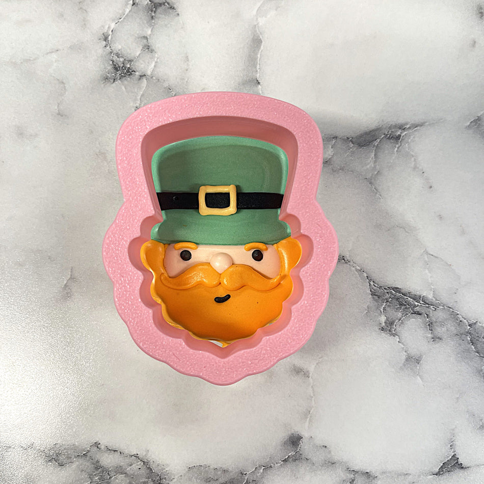 Mini Classic Leprechaun Face Cookie Cutter