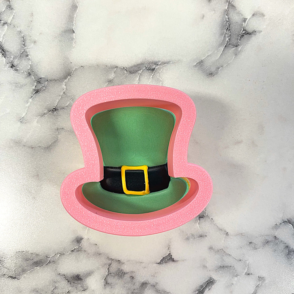 Mini Classic Leprechaun Top Hat Cookie Cutter
