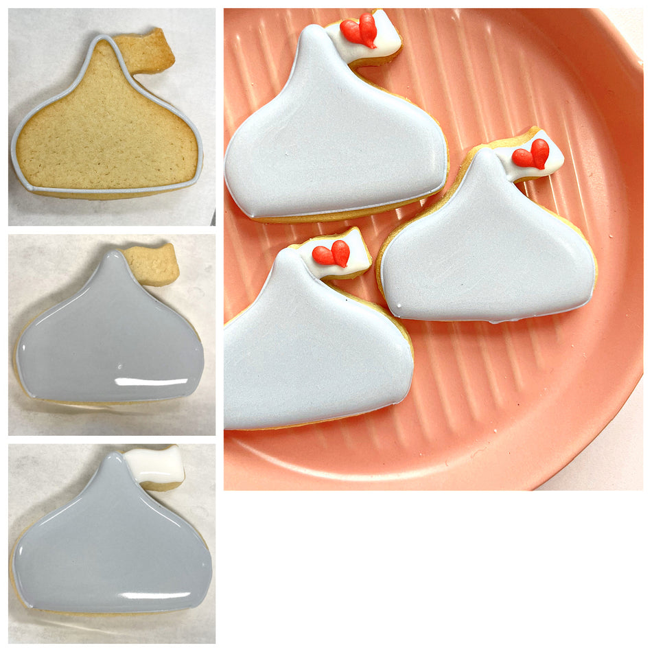 MINI Chocolate Kiss Cookie Cutter