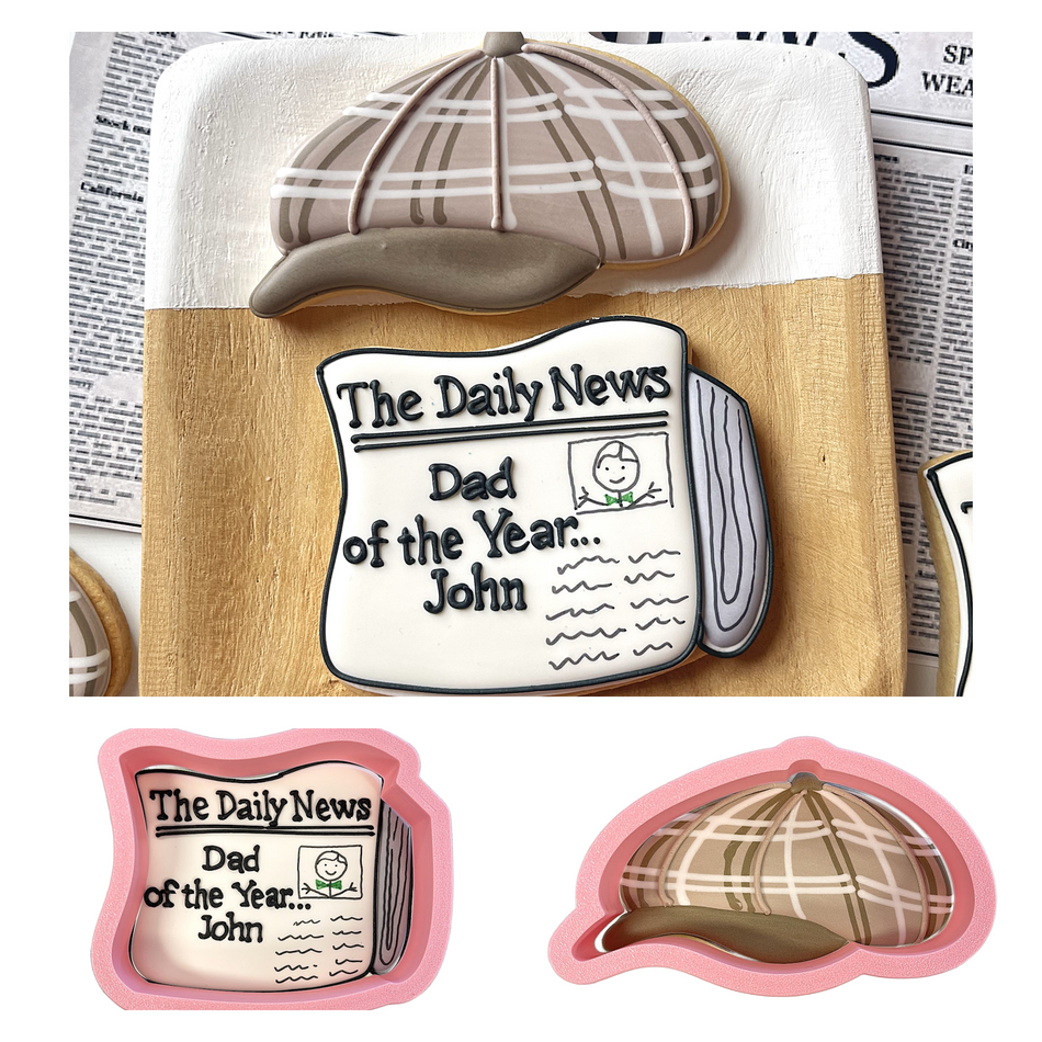 News Cookie Cutter BUNDLE (2 cutters)