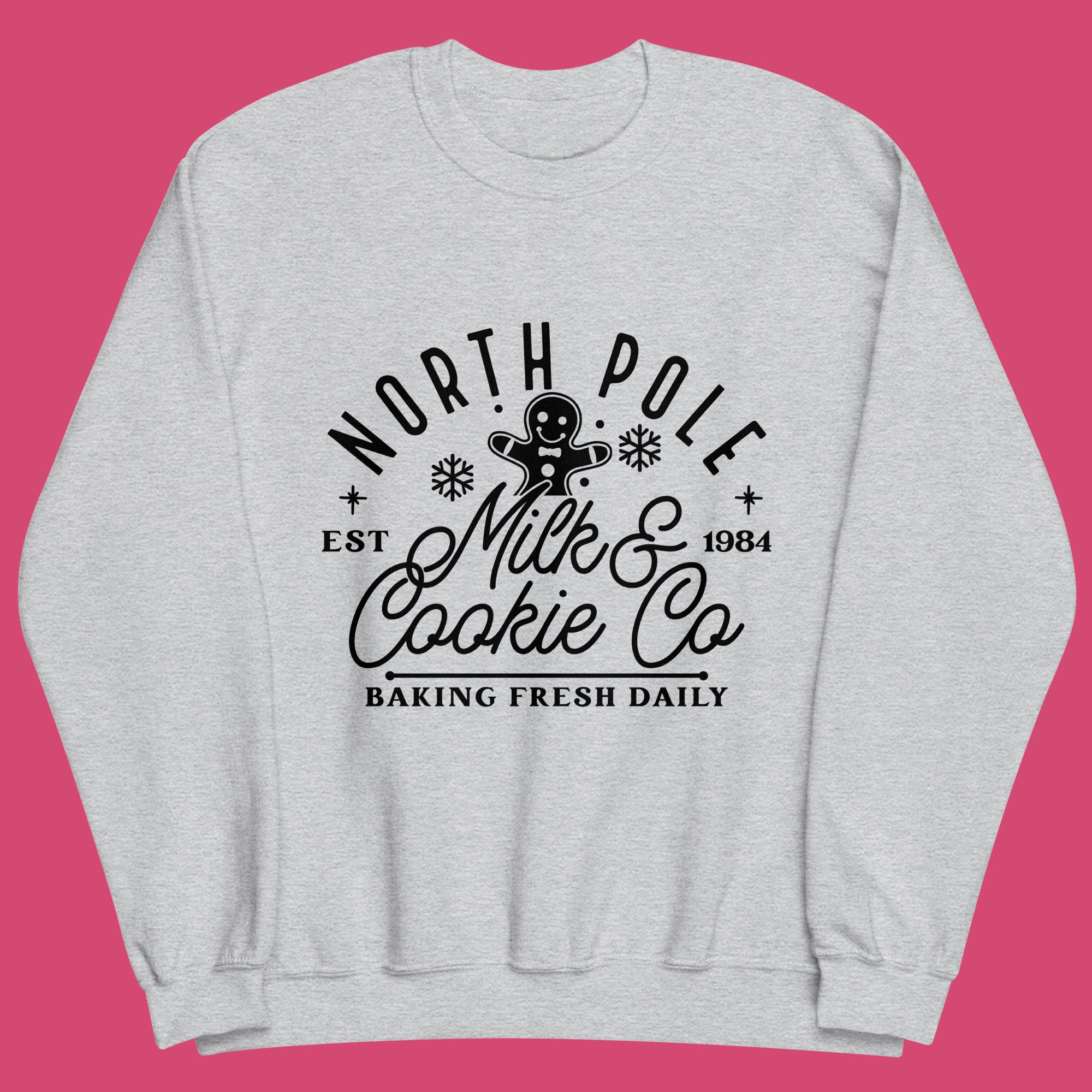 North Pole Cookie Co Crew Sweatshirt
