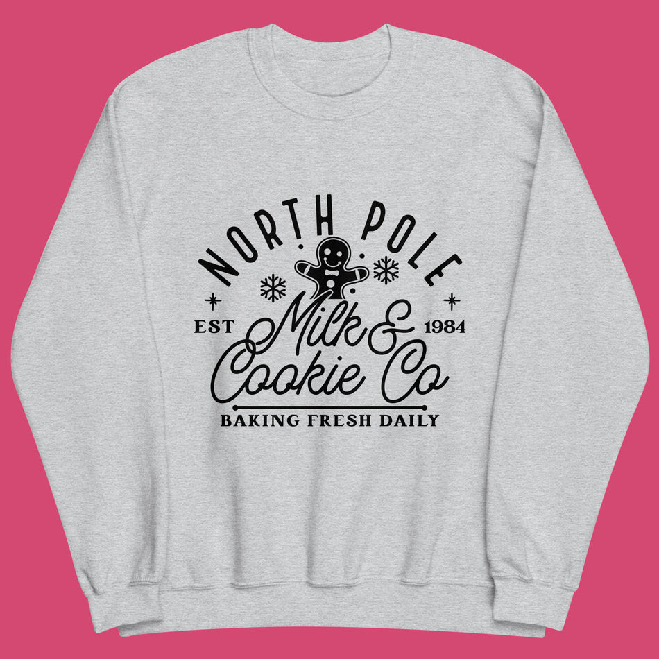 North Pole Cookie Co Crew Sweatshirt