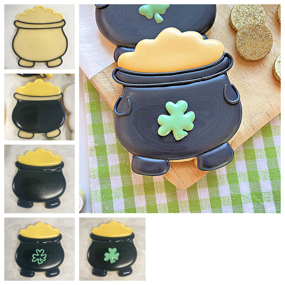 Classic Pot of Gold Cookie Cutter