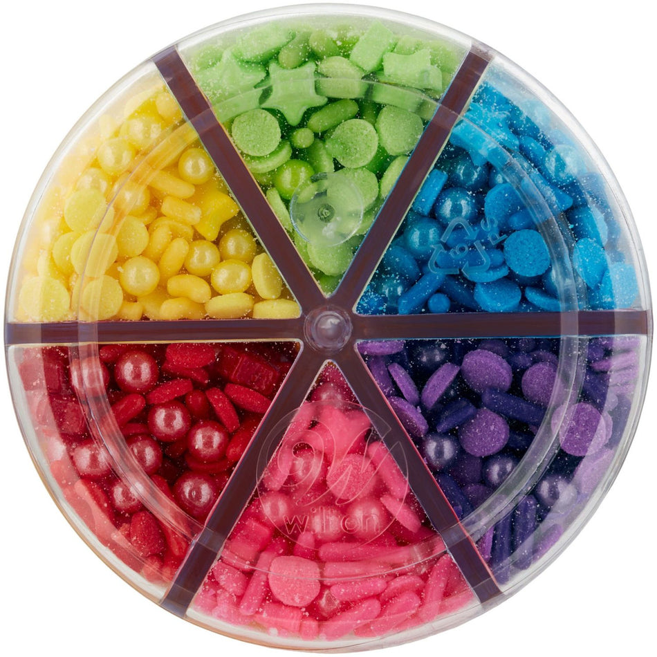 Rainbow Medley 6 Cell Sprinkle Assortment