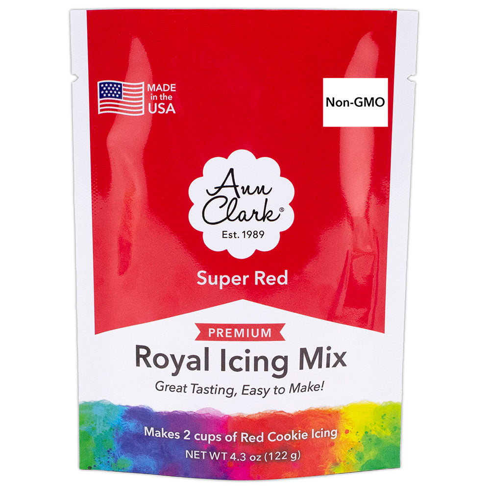 Royal Icing Mix Red 4.3oz from Ann Clark
