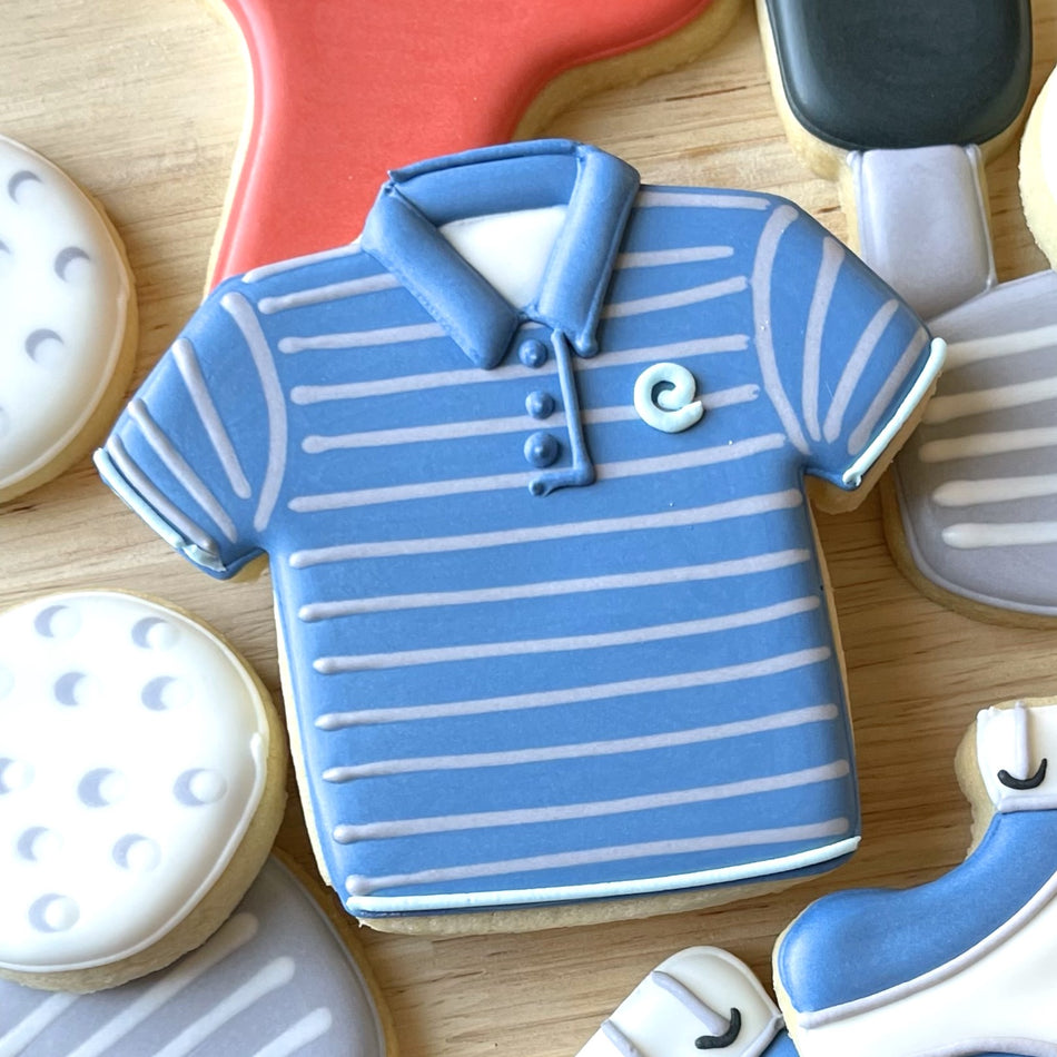 Golf Shirt Cookie Cutter