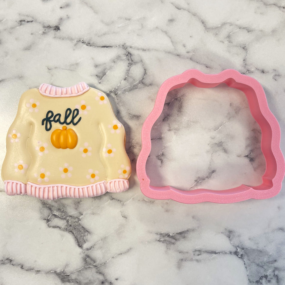 Slouchy Sweatshirt Cookie Cutter