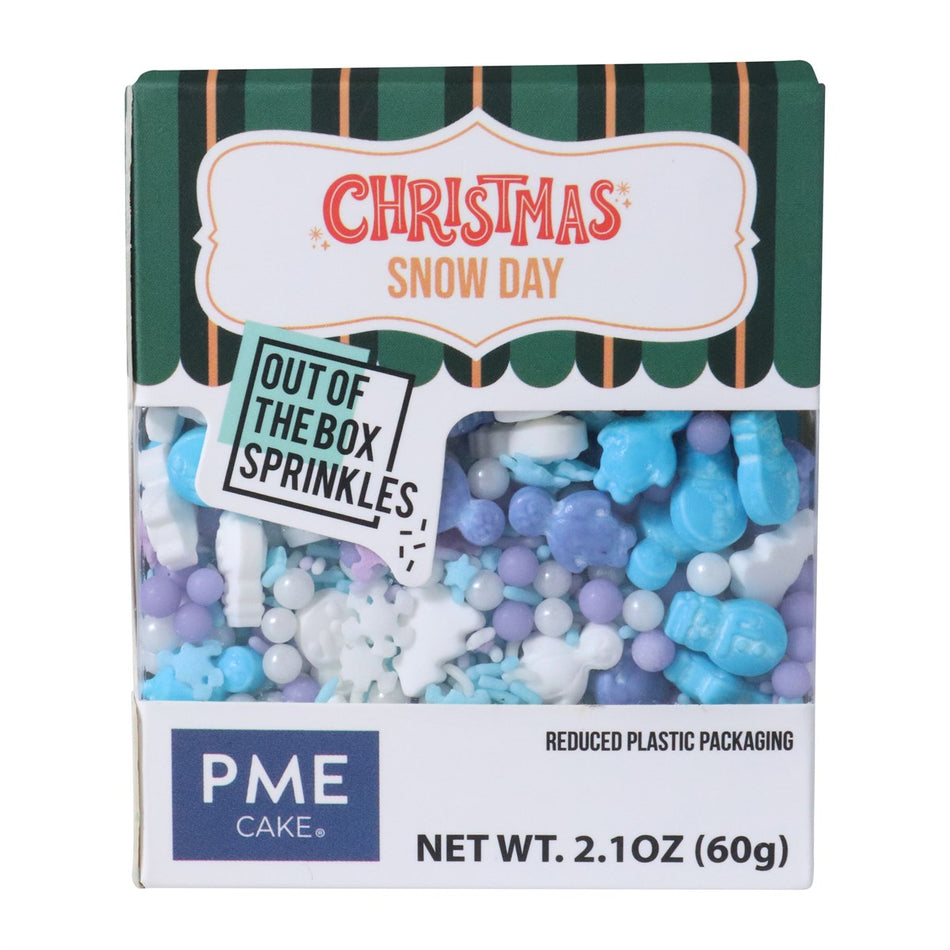 Christmas Snow Day Box Sprinkles 2.1oz