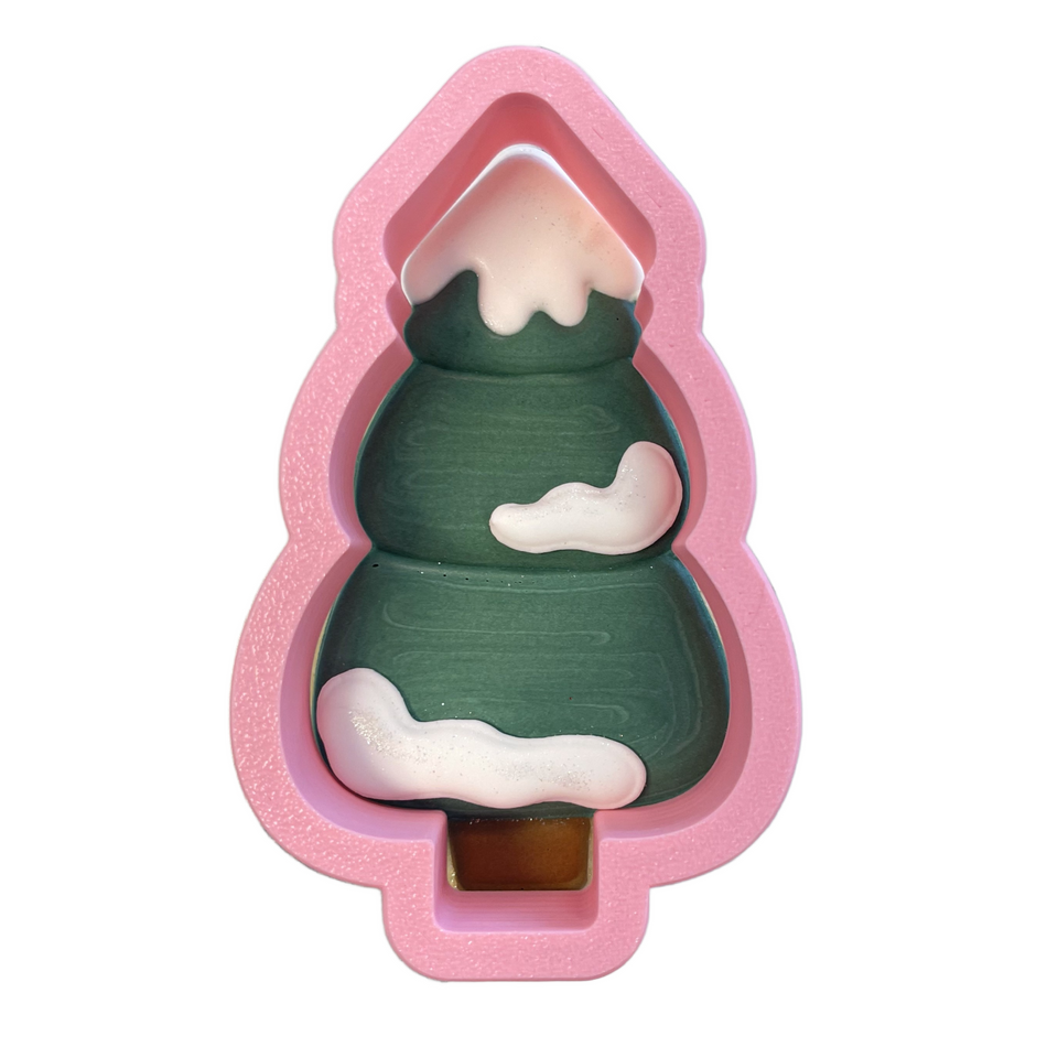 Snowy Evergreen Flour Box Club Cookie Cutter