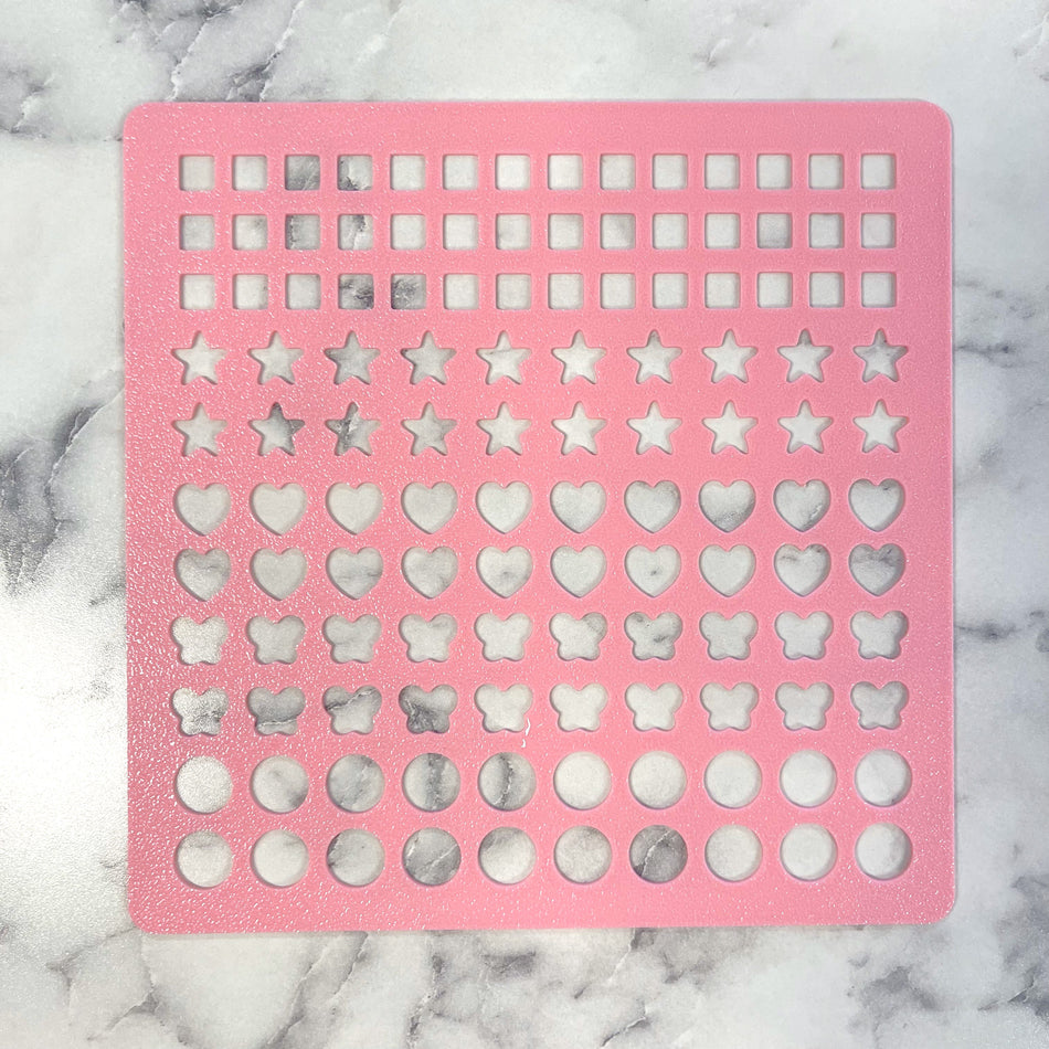 Confetti Sprinkle Stencil Flour Box Club