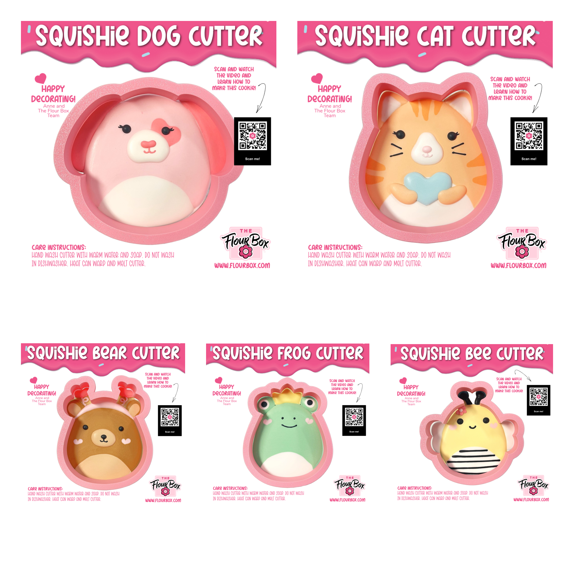 Squishie Valentine's Decorating Kit
