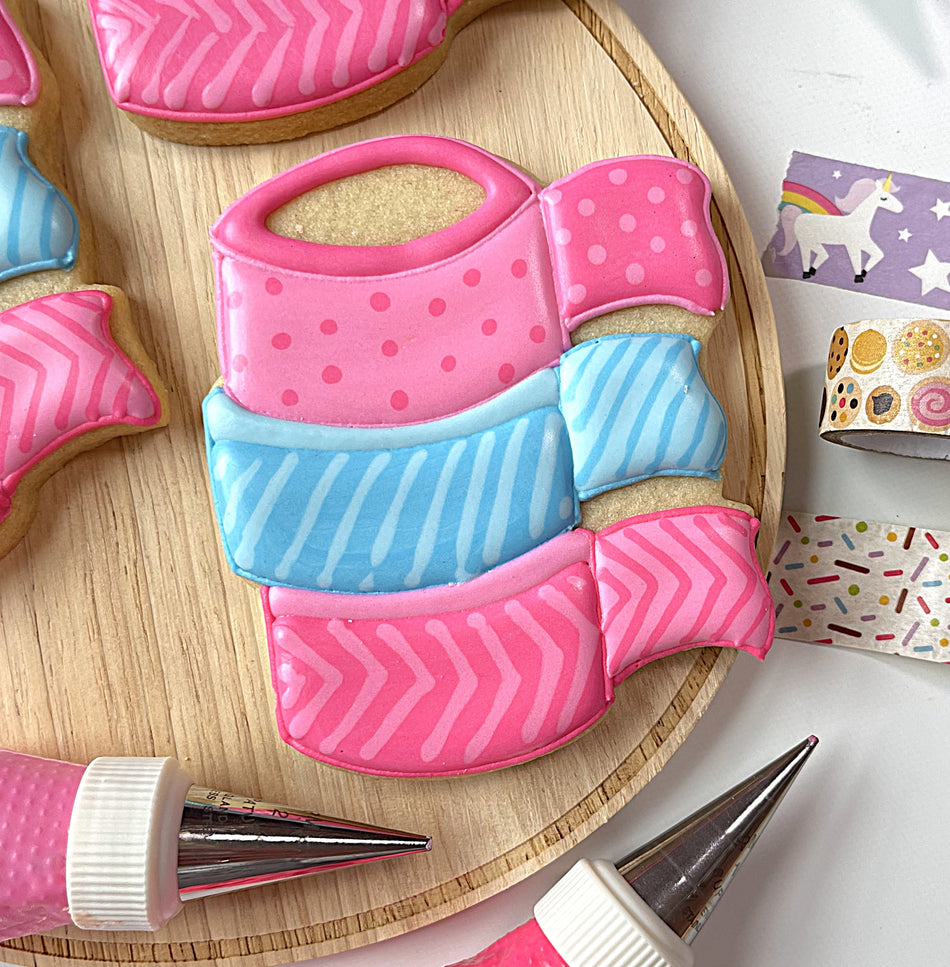 One Crafty Mama Cookie Cutter BUNDLE with 2 STENCILS