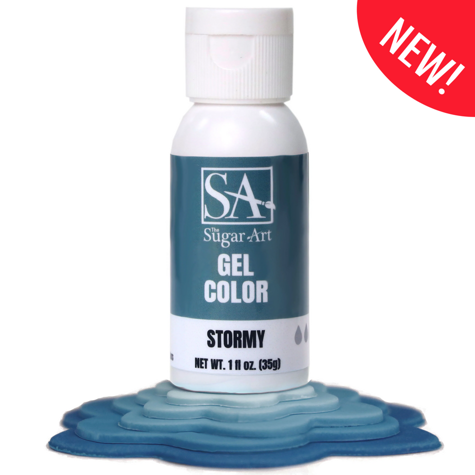 Stormy The Sugar Art Gel Color