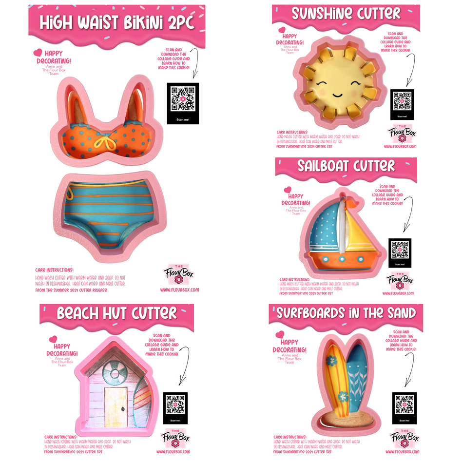Summer Cookie Cutter BUNDLE (7 cutters)