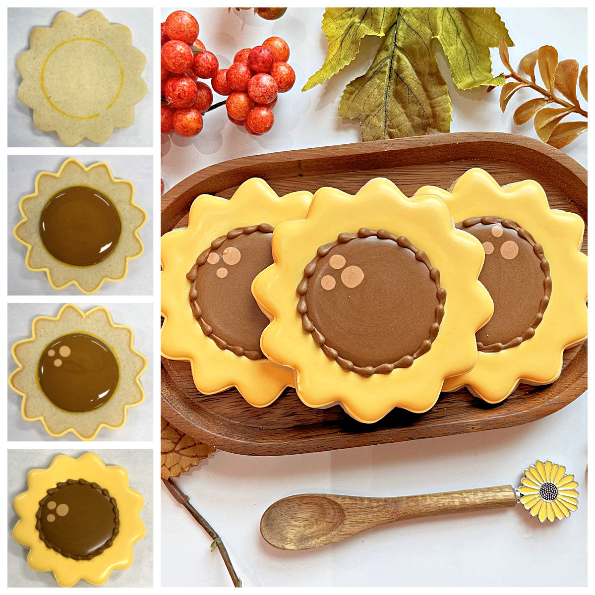 Cute Sunflower Cookie Cutter