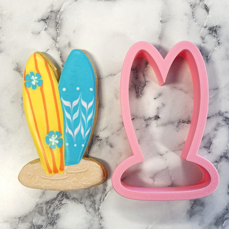 Surfboards in the Sand Cookie Cutter
