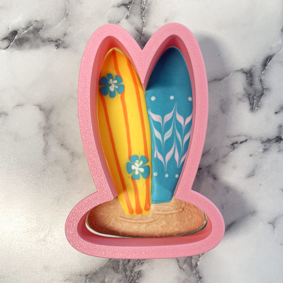 Surfboards in the Sand Cookie Cutter