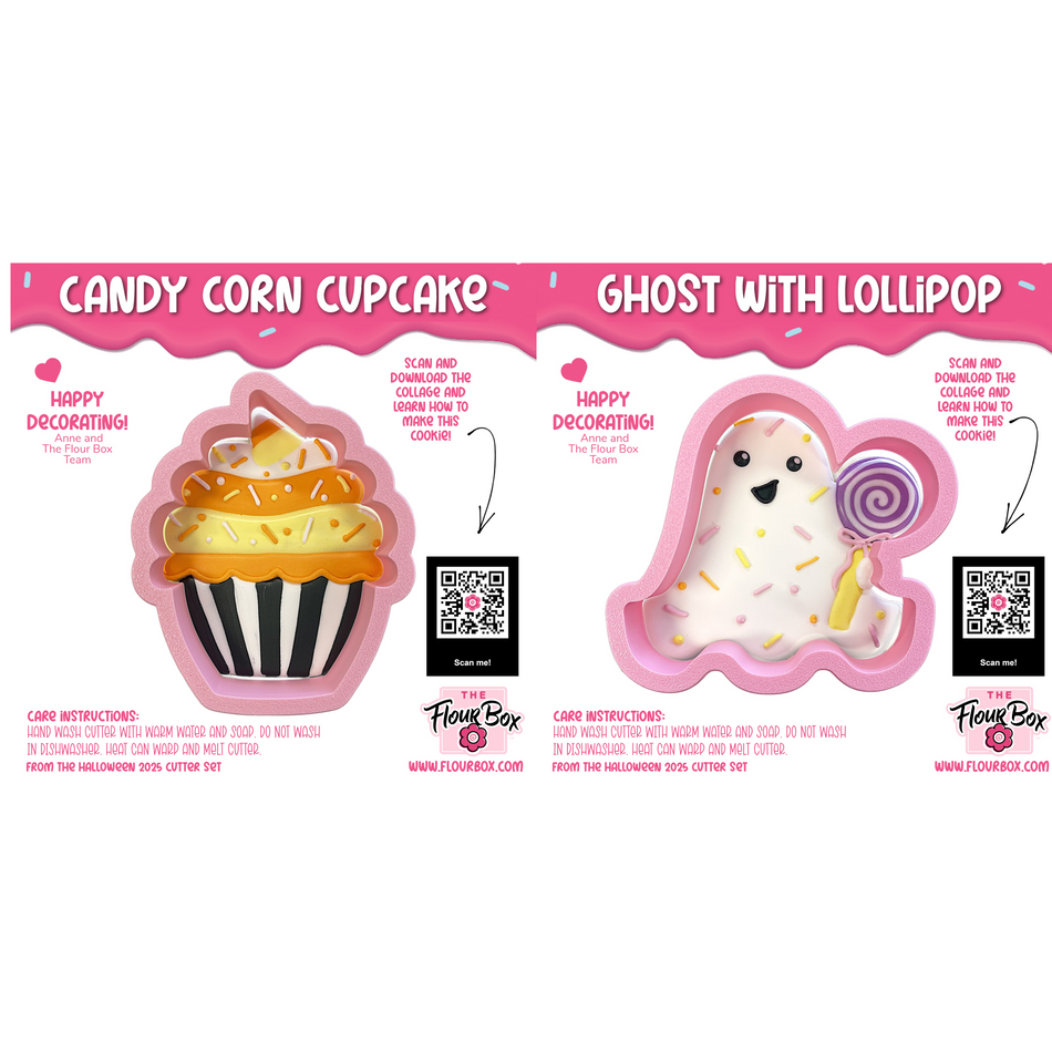 Sweet & Spooky Cookie Cutter BUNDLE (2 cutters)