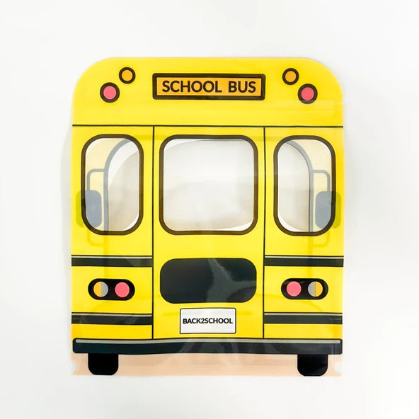 School Bus Cookie Bag -10 BAGS – The Flour Box