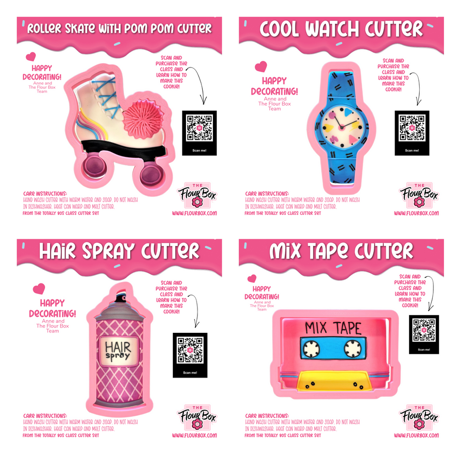 Totally 80s Cookie Cutter BUNDLE