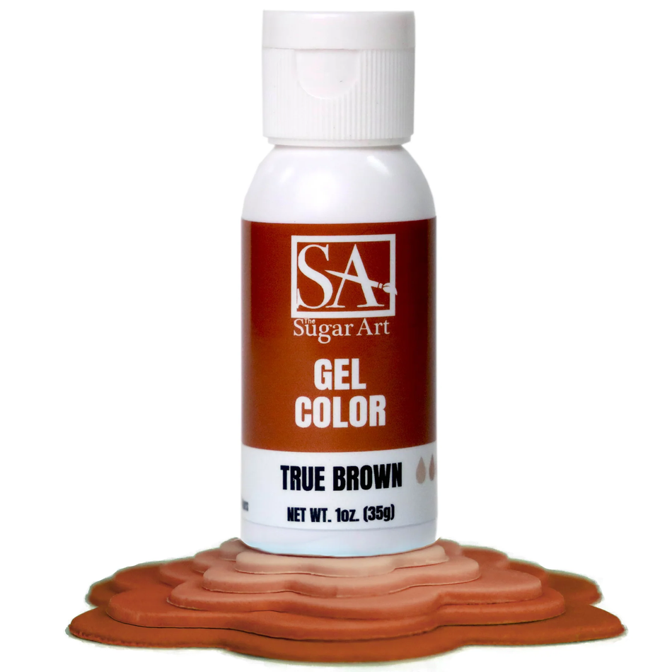 True Brown The Sugar Art Gel Color