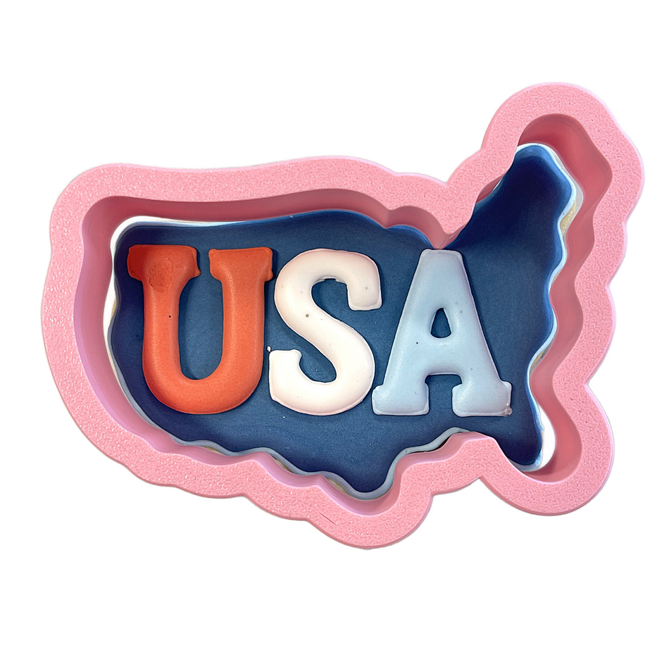 USA Map Cookie Cutter