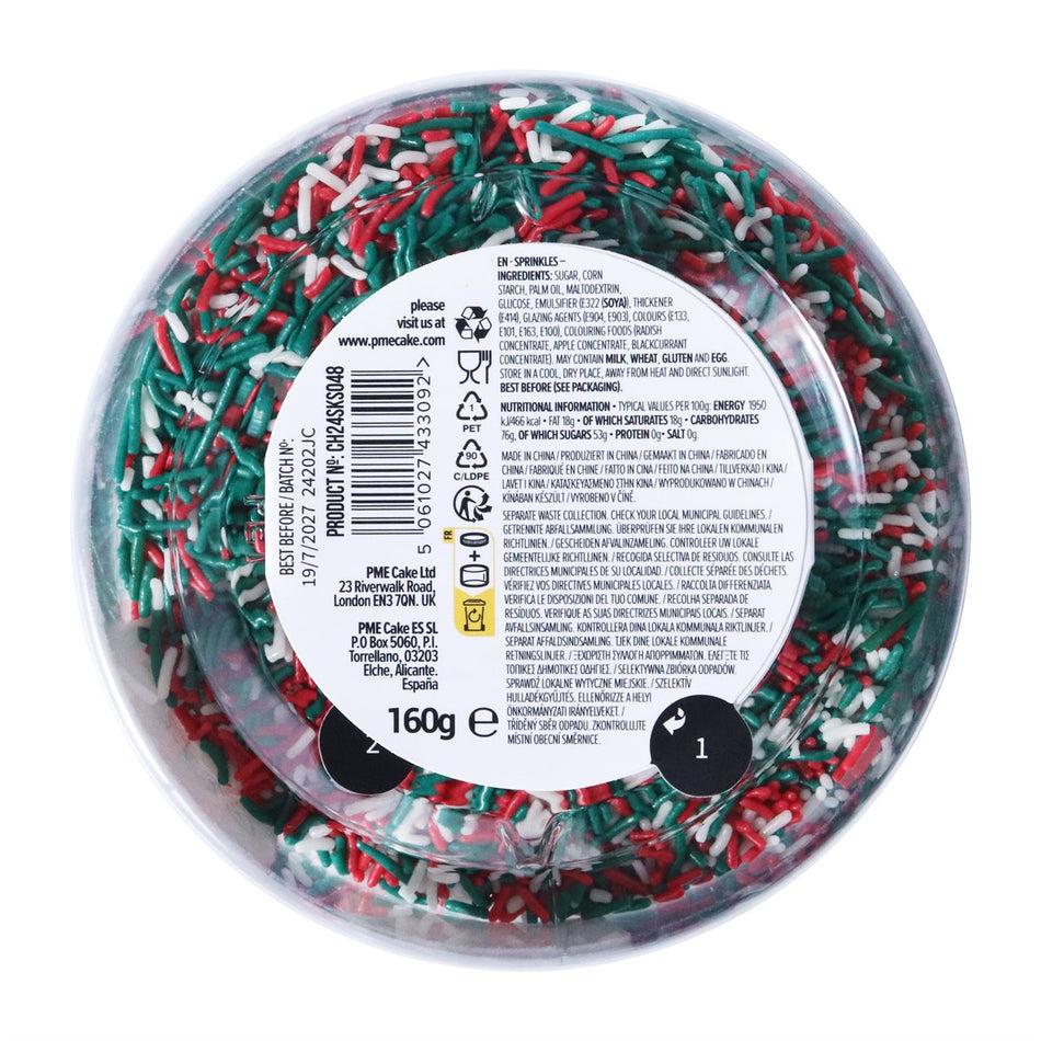 Christmas Very Merry Sprinkles 5.6oz