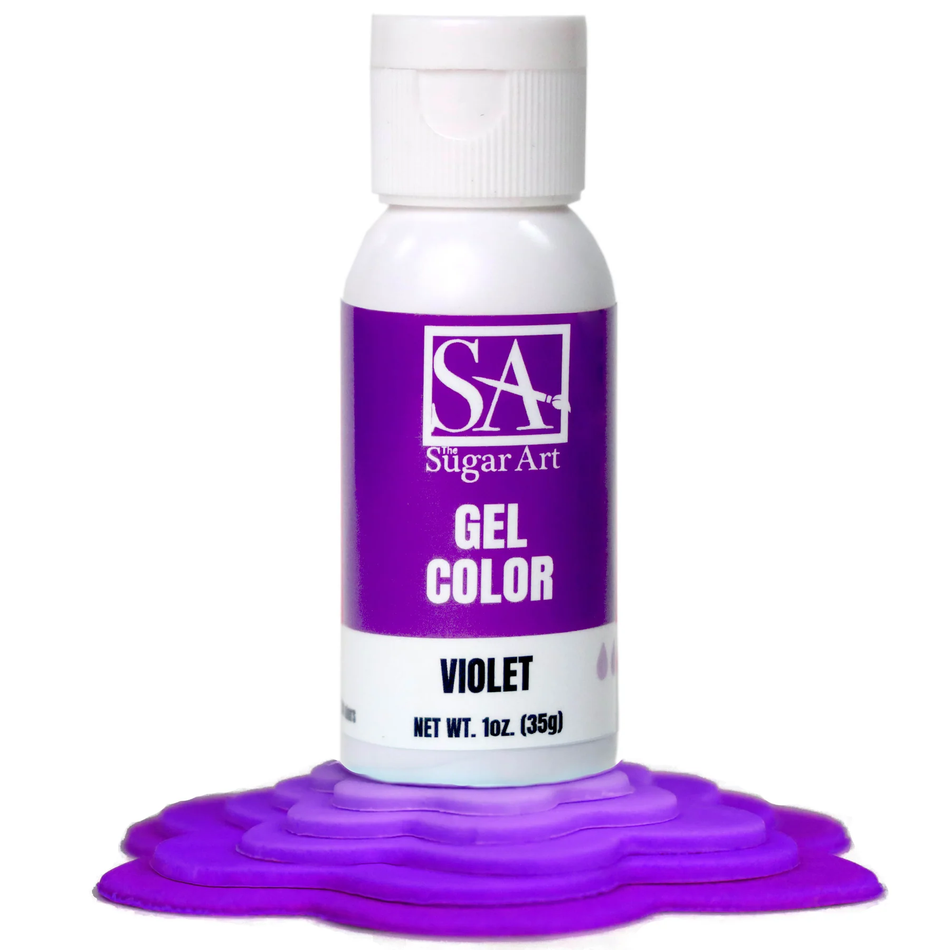 Violet The Sugar Art Gel Color