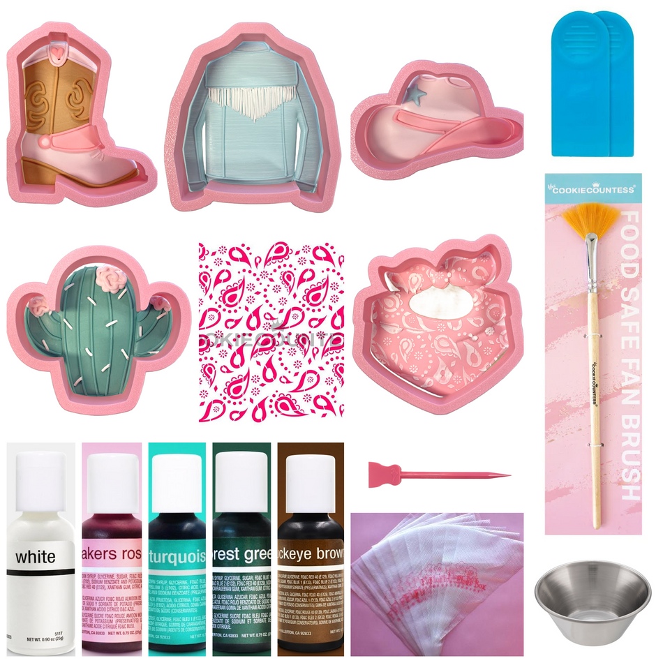 Western Decorating Online Class Recording with Optional Kit