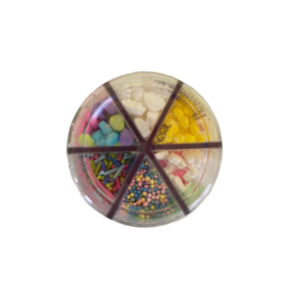 Easter Assorted 6 Cell Sprinkle Assortment