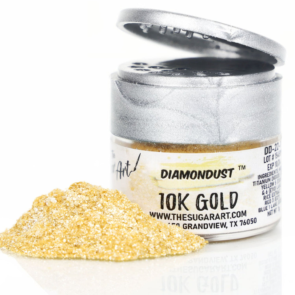 10K Gold The Sugar Art Diamondust