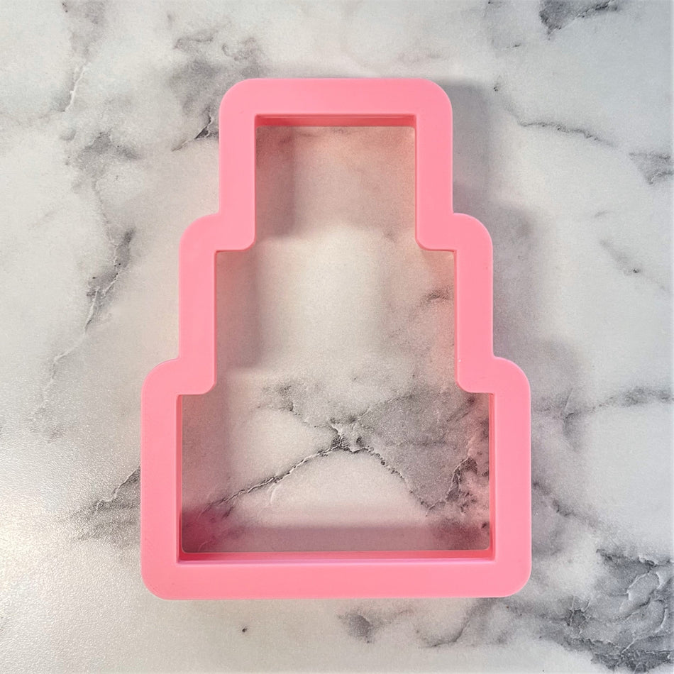Wedding 3-Tier Cake Cookie Cutter