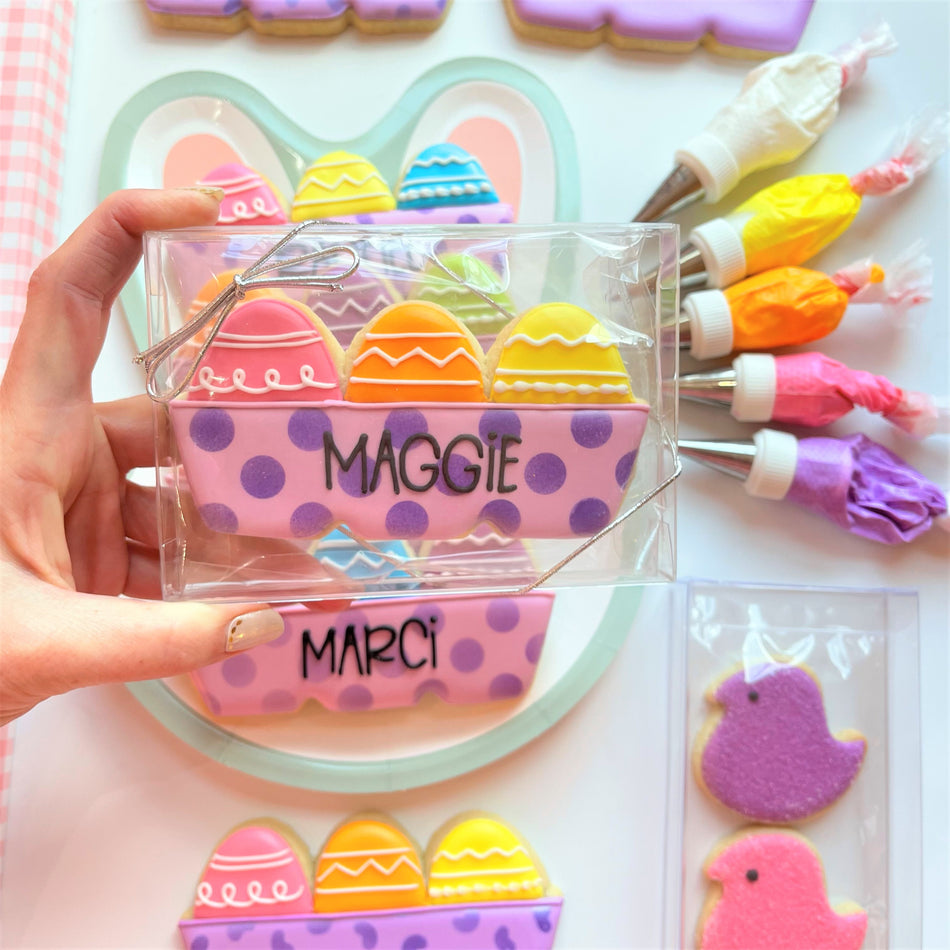 Egg Carton Cookie Cutter