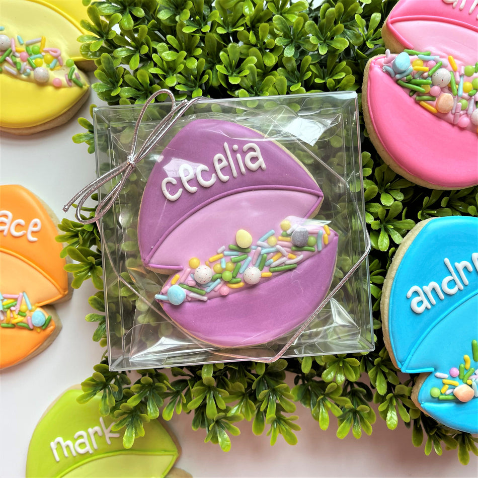 Easter Egg with Candy Cookie Cutter