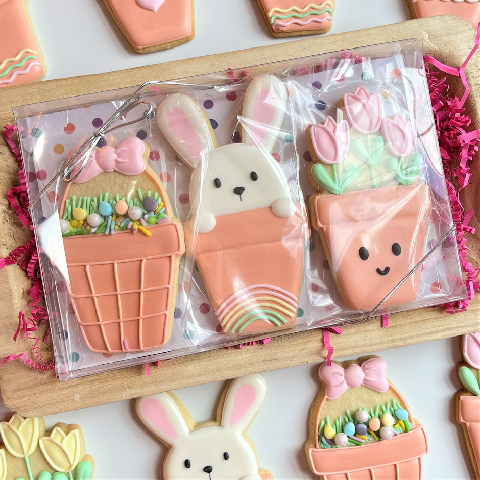 Potted Basket Cookie Cutter