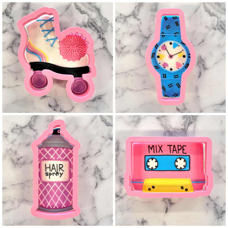 Totally 80s Cookie Cutter BUNDLE