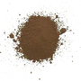 Brown circular sugar art stains on white surface showcasing the elite brown the sugar art design