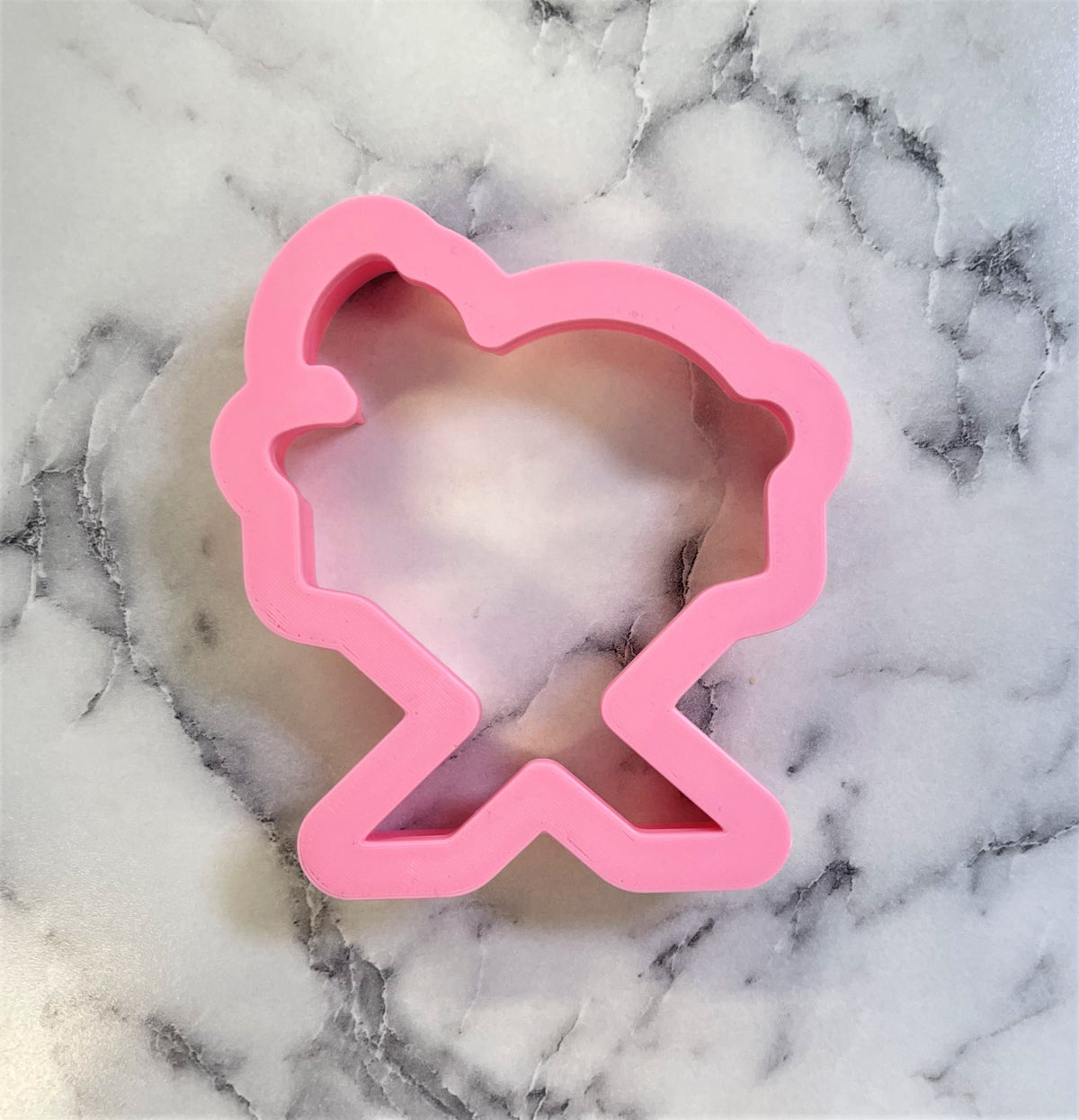 Baby jesus cookie cutter pink silicone mermaid shaped for baking and decorating festive cookies