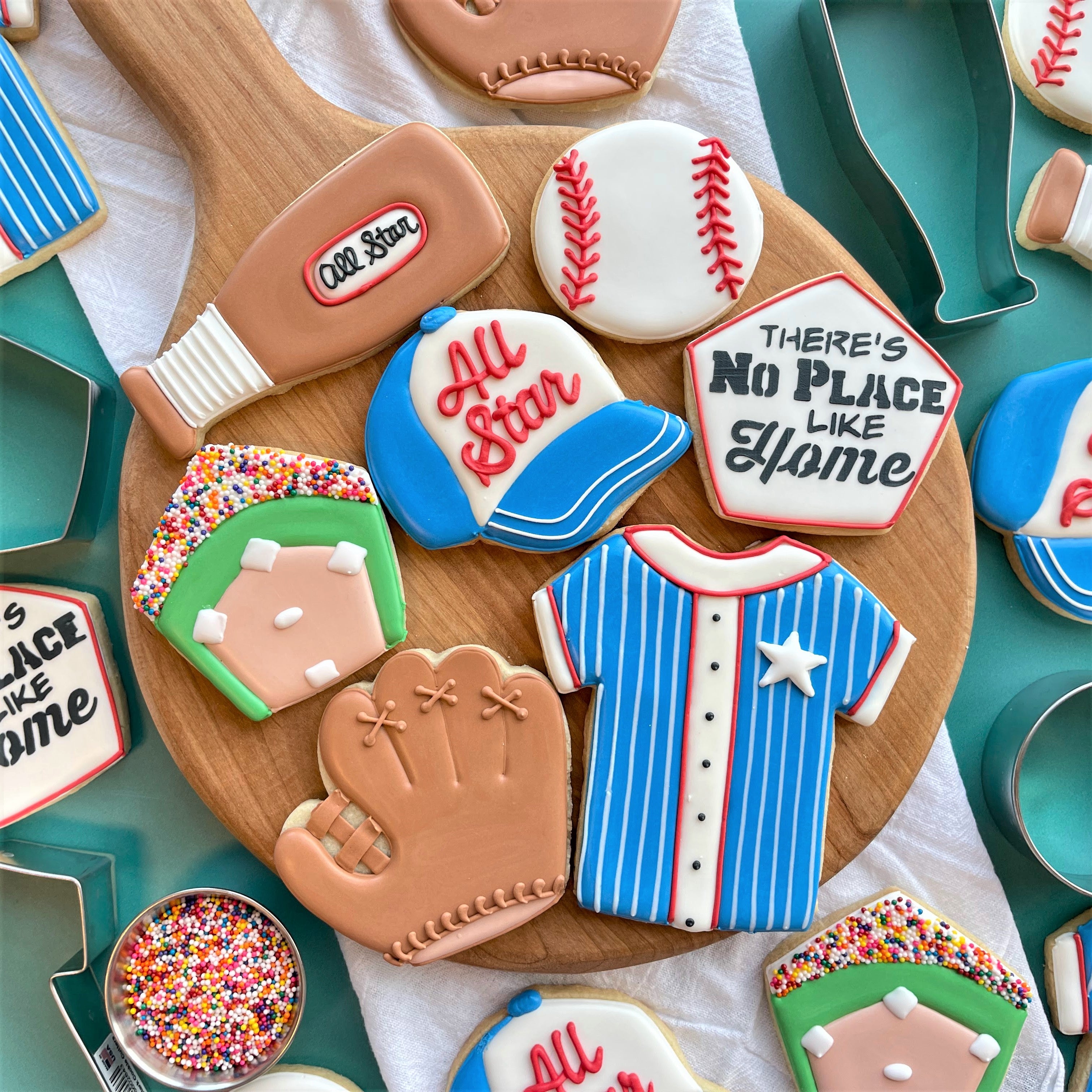 Baseball Cutter, Cute Baseball Jersey Shirt Cookie Cutter, Sports Cook –  Alex's Cutters