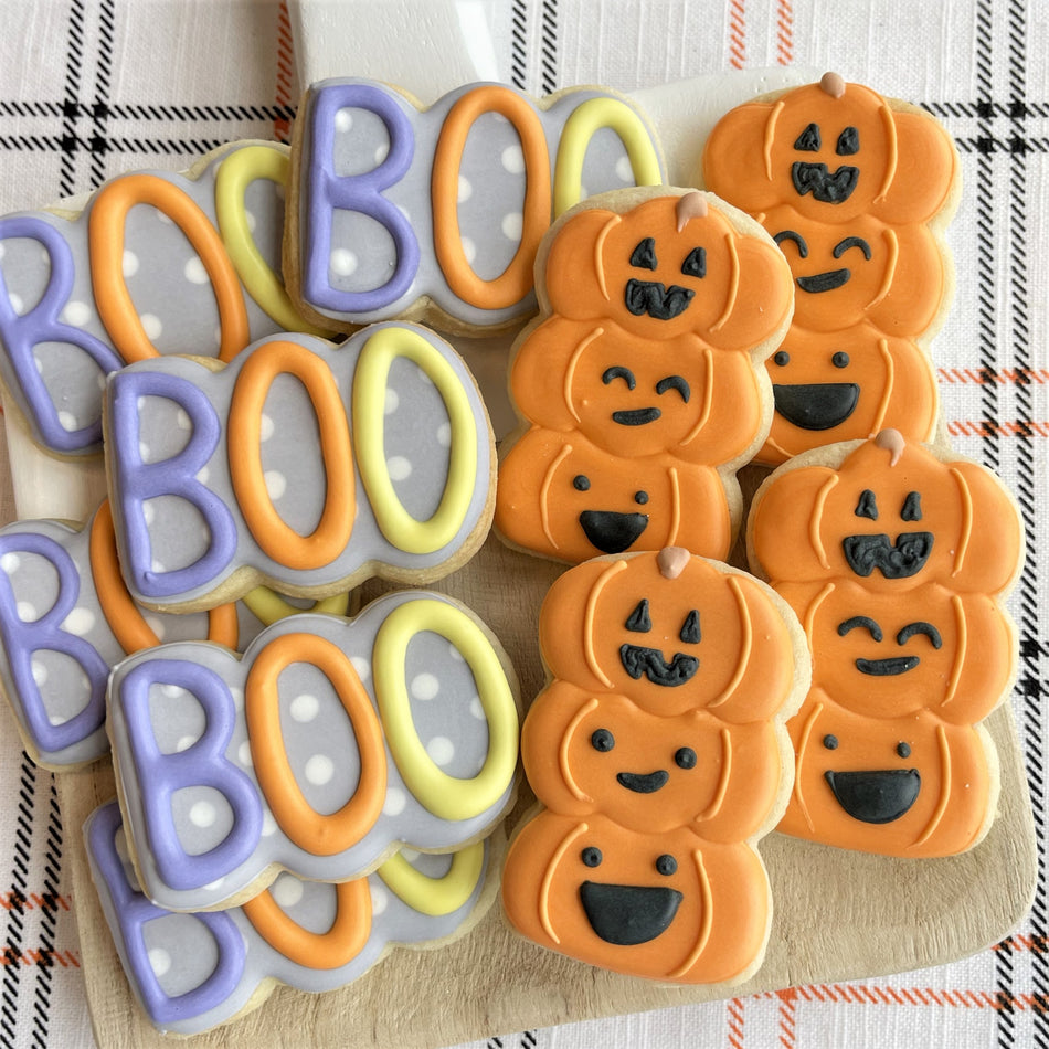Mastering Minis: Halloween Cookie Decorating Class Recording with Optional Kit