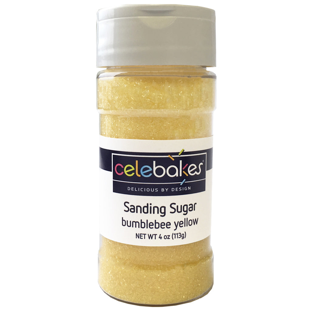 Bumblebee Yellow Sanding Sugar SMALL Sprinkle Jar