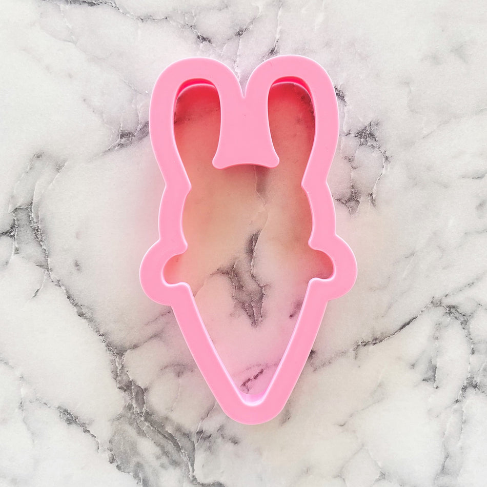 Bunny Ice Cream Cone Cookie Cutter