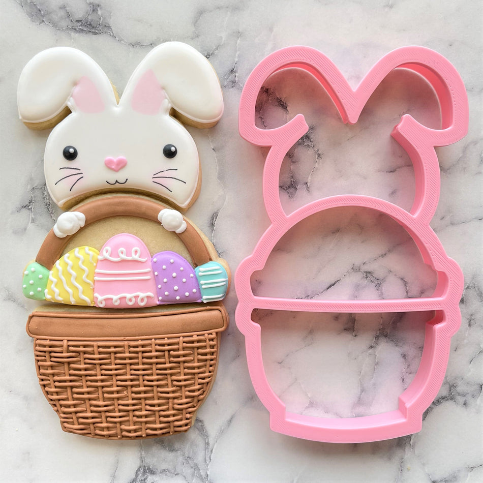 Bunny in Basket 3-in-1 Multi-Cookie Cutter