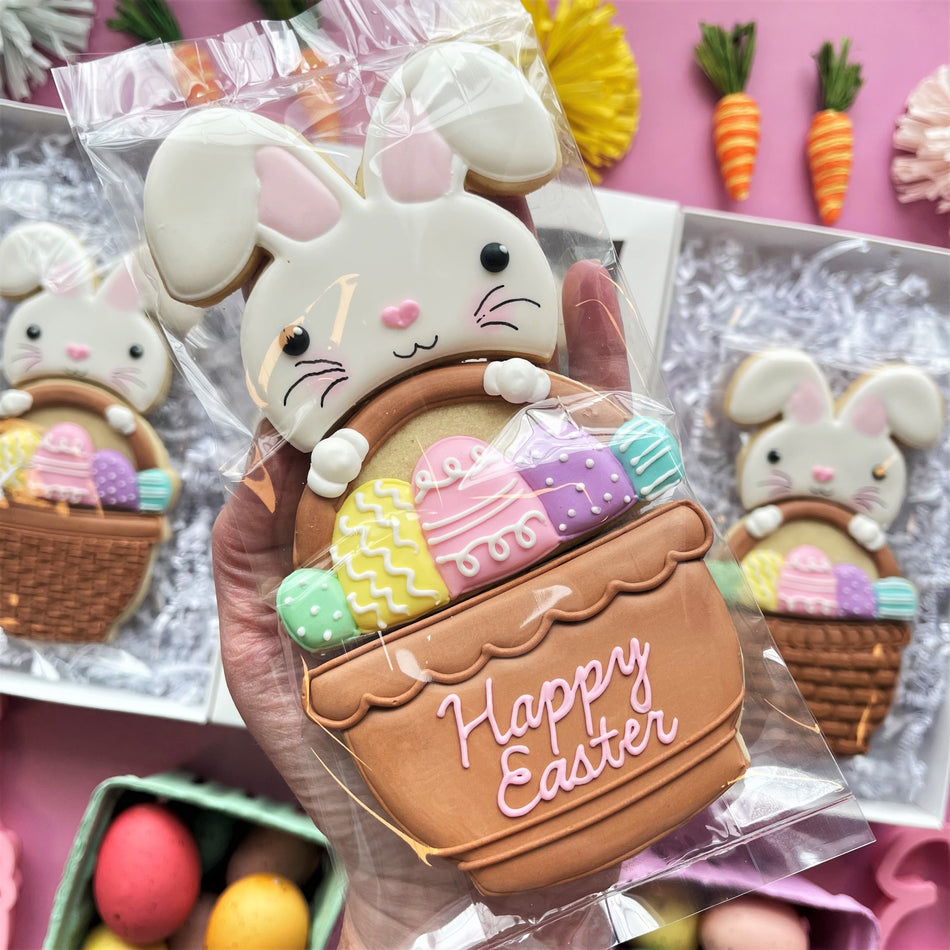 Bunny in Basket 3-in-1 Multi-Cookie Cutter