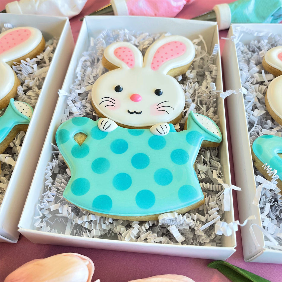 Bunny in Watering Can 2-in-1 Multi-Cookie Cutter