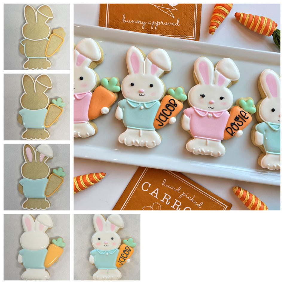 Bunny and Carrot Cookie Cutter