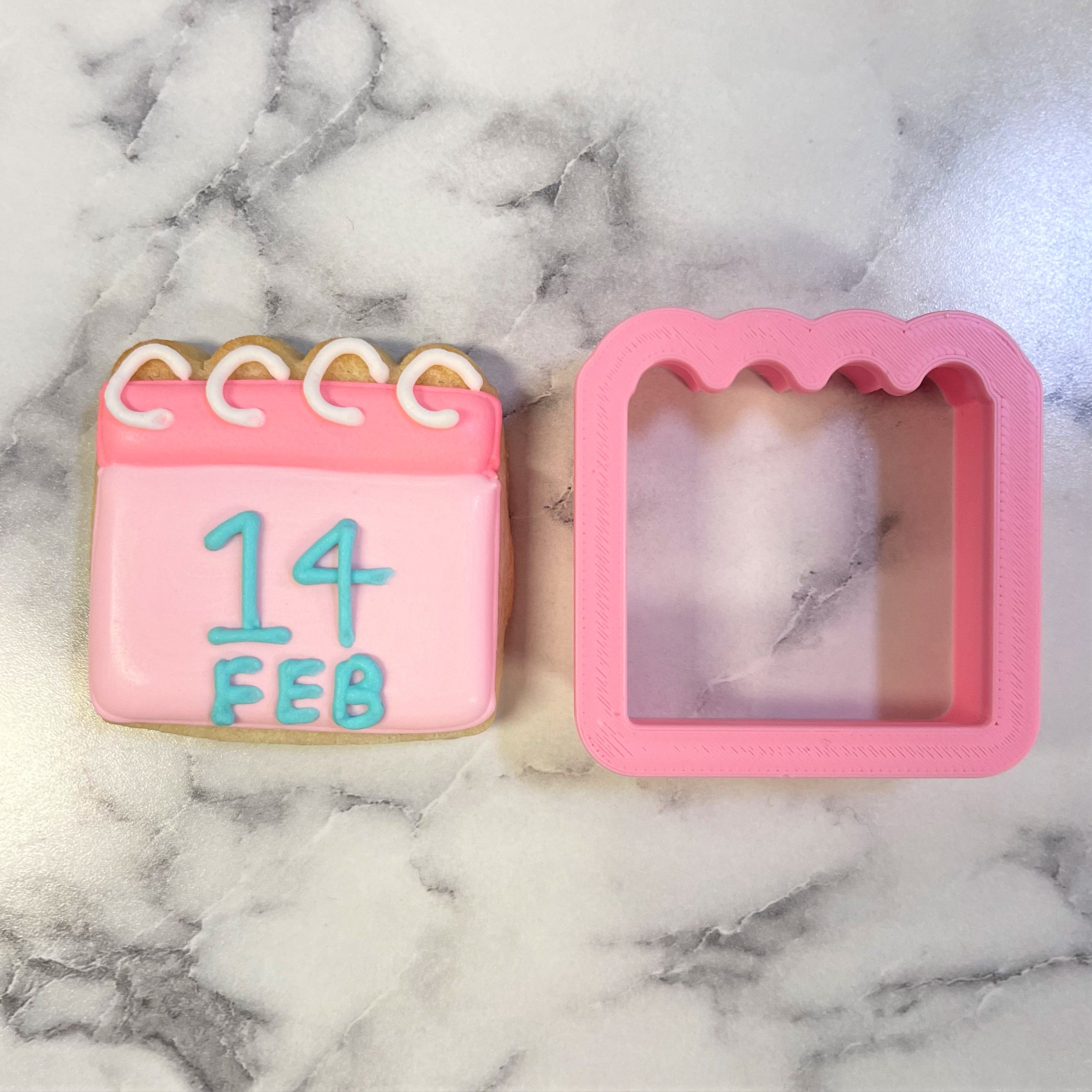 Mini Calendar Cookie Cutter